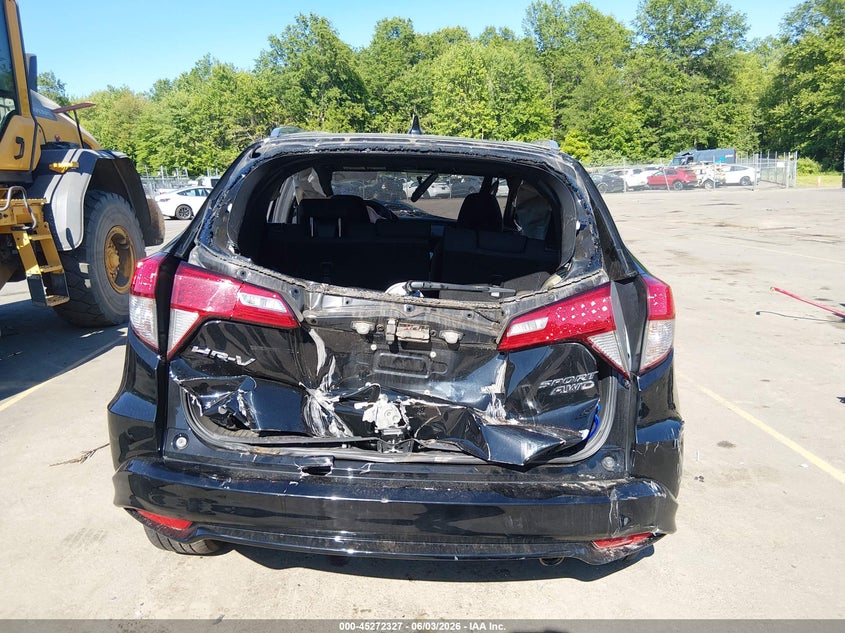 2022 Honda Hr-V Awd Sport VIN: 3CZRU6H17NM745337 Lot: 45272327