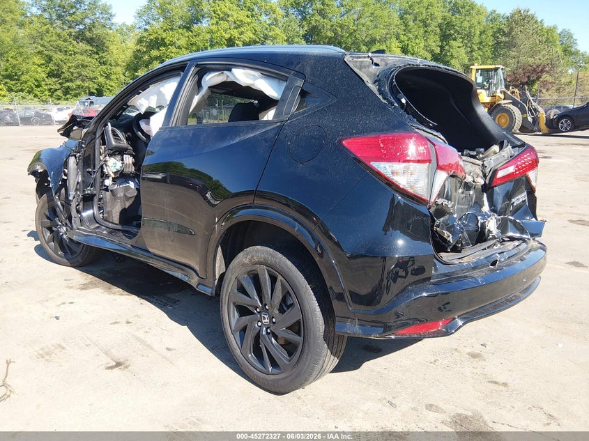 Vin: 3czru6h17nm745337, lot: 45770151, honda hr-v awd sport 20223
