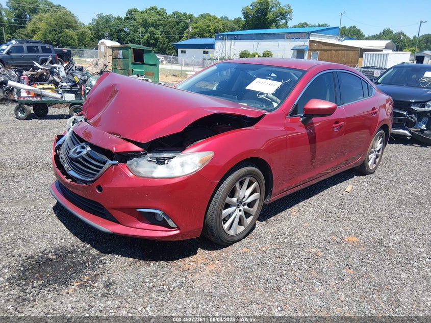 Vin: jm1gj1u57g1436498, lot: 45770185, mazda mazda6 i sport 20162