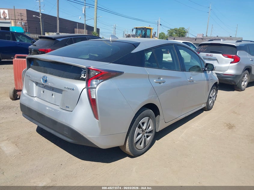 Vin: jtdkarfu1g3519801, lot: 45770198, toyota prius two eco 20164