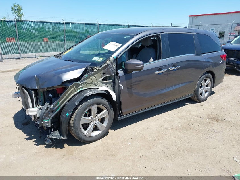 Vin: 5fnrl6h54kb015669, lot: 45770209, honda odyssey ex 20192