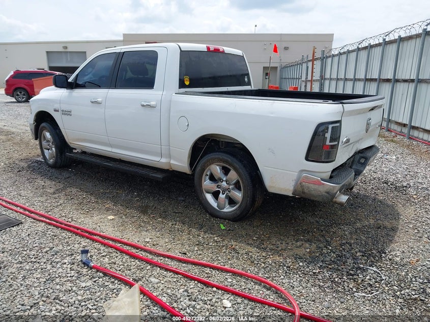 Vin: 3c6rr7lt9fg598967, lot: 45770216, ram 1500 big horn 20153