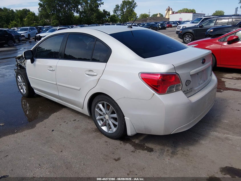 2012 SUBARU IMPREZA auction photo 3