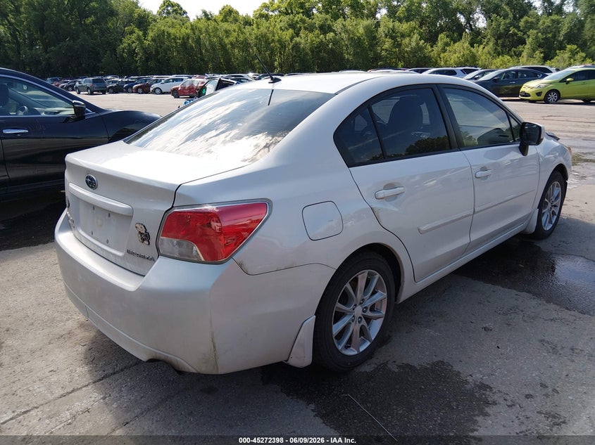 2012 SUBARU IMPREZA auction photo 4