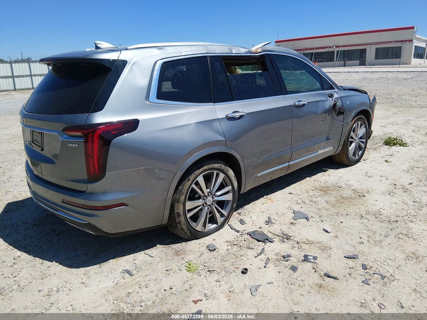Vin: 1gykpersxlz191782, lot: 45770223, cadillac xt6 fwd premium luxury 20204