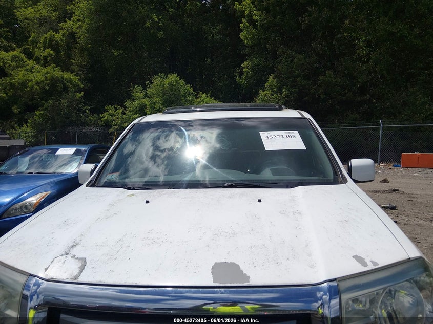 2011 Honda Pilot 3.5 Ex-L white Lot 111045272405 Vin 5FNYF4H50BB062219