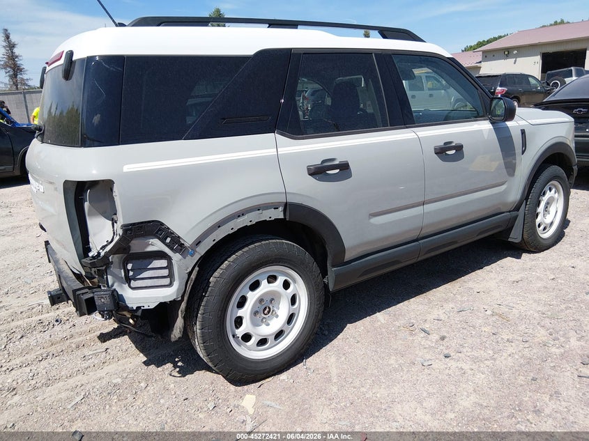 Vin: 3fmcr9g65rre96746, lot: 45770245, ford bronco sport heritage 20244