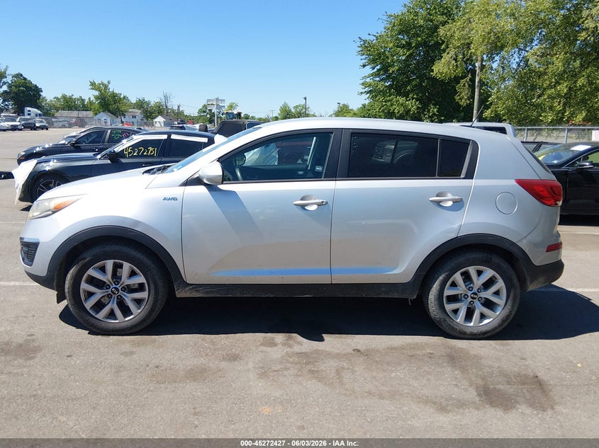 2015 Kia Sportage Lx VIN: KNDPBCACXF7681044 Lot: 45272427