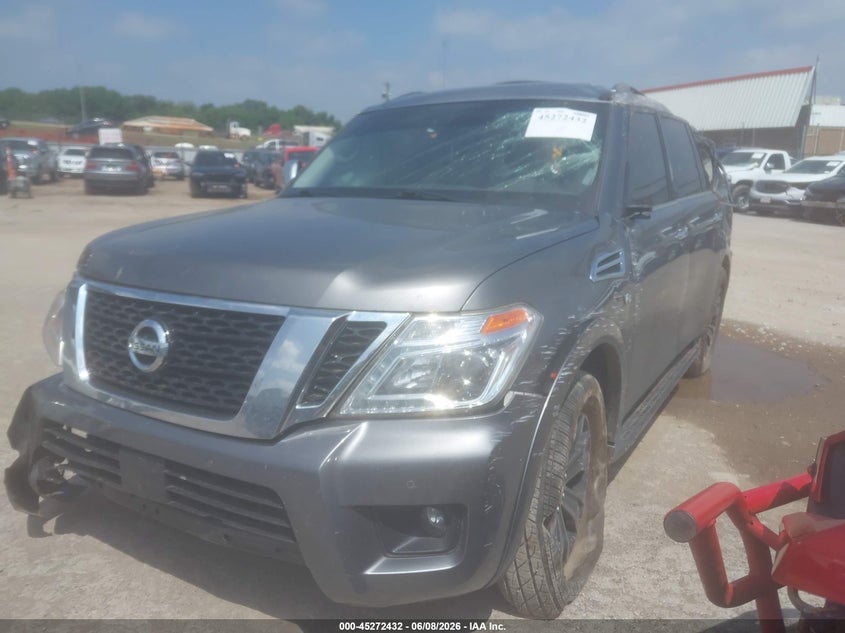 Vin: jn8ay2nc3jx501523, lot: 45770256, nissan armada platinum 20182