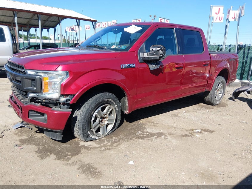 Vin: 1ftew1ep7jfa75938, lot: 45770265, ford f-150 xlt 20182