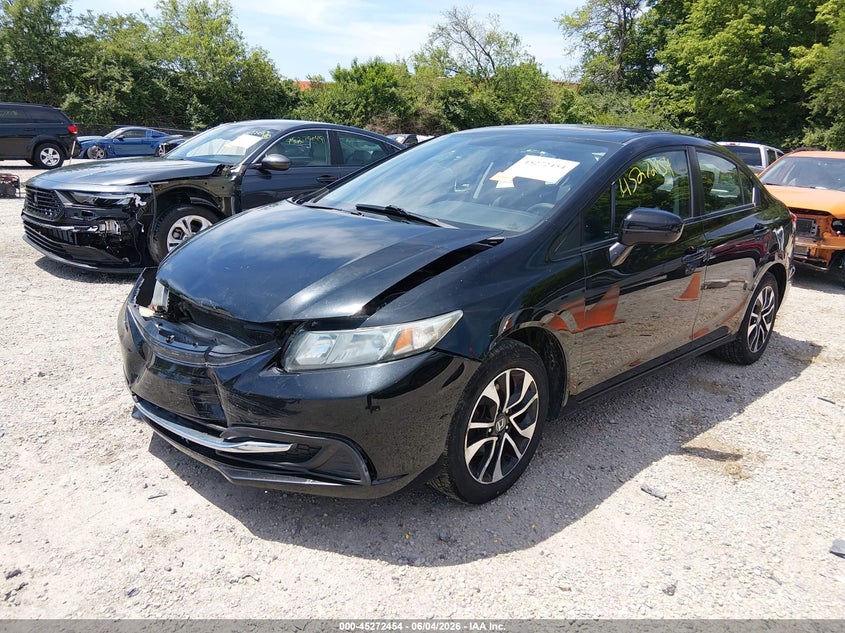 Vin: 2hgfb2f84eh545975, lot: 45770278, honda civic ex 20142