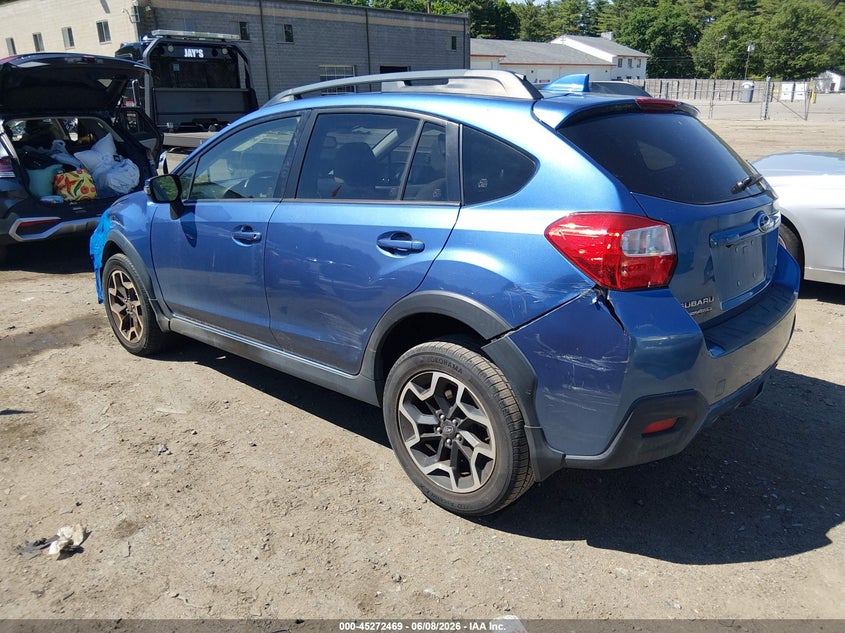 Vin: jf2gpanc2g8220174, lot: 45770293, subaru crosstrek 2.0i limited 20163