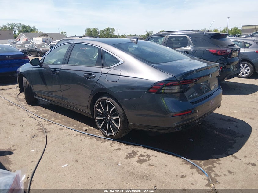 Vin: 1hgcy2f87sa068051, lot: 45770295, honda accord hybrid touring 20253