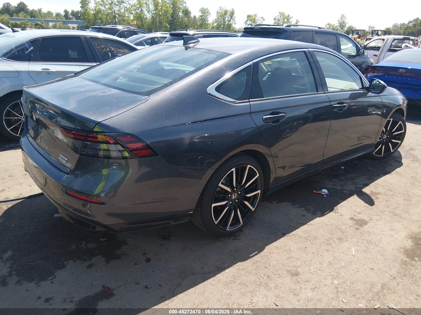 Vin: 1hgcy2f87sa068051, lot: 45770295, honda accord hybrid touring 20254