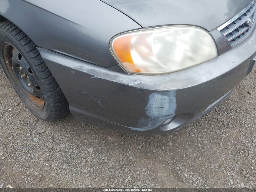 2002 Kia Spectra Ls VIN: KNAFB121125102443 Lot: 45272479