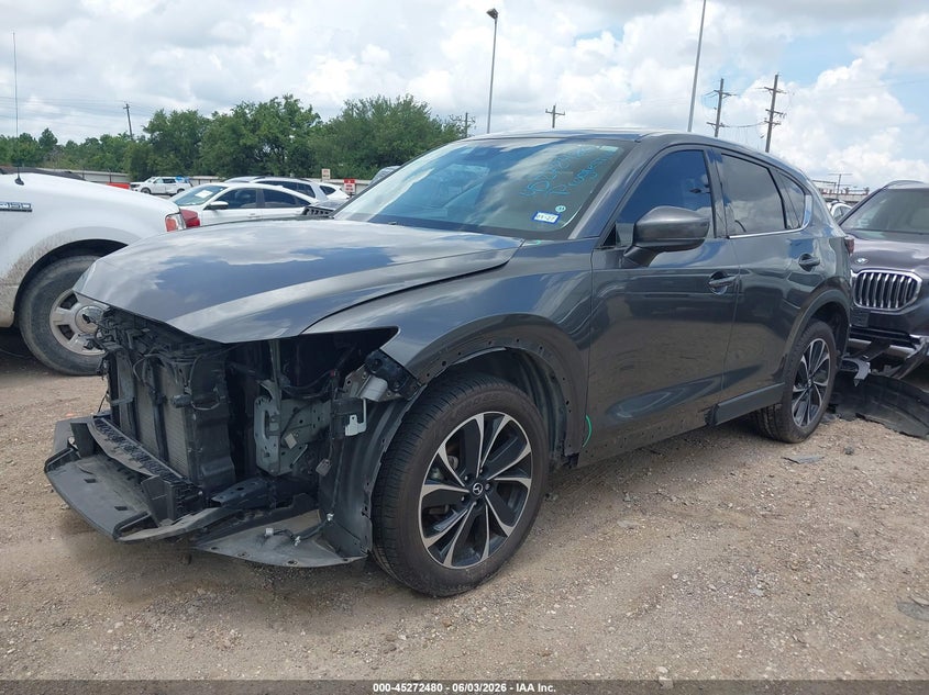 Vin: jm3kfbdm2p0199313, lot: 45770304, mazda cx-5 2.5 s premium 20232