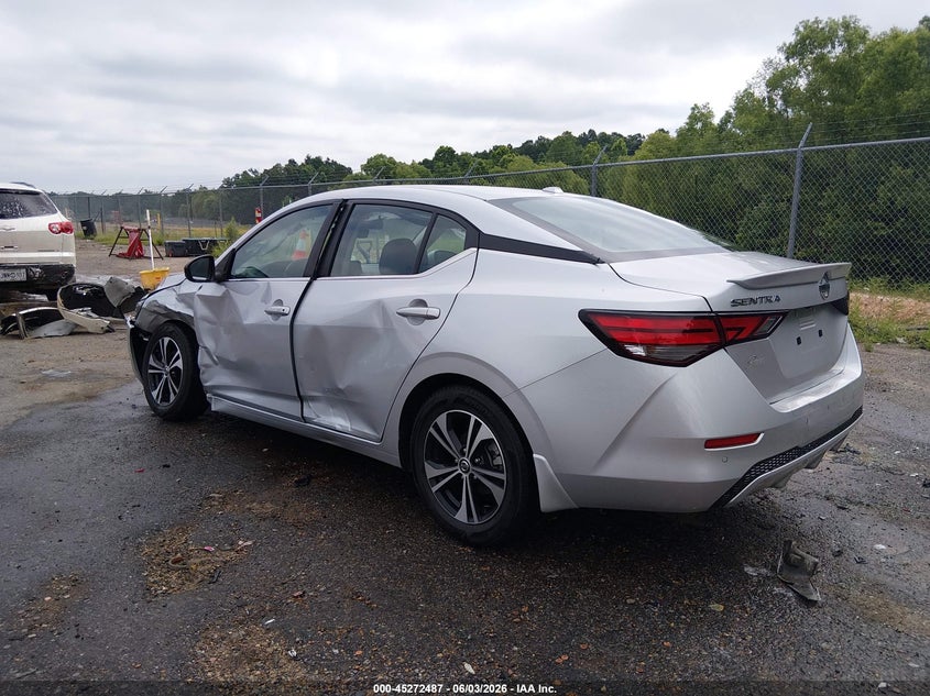 Vin: 3n1ab8cv1ny274750, lot: 45770311, nissan sentra sv xtronic cvt 20223