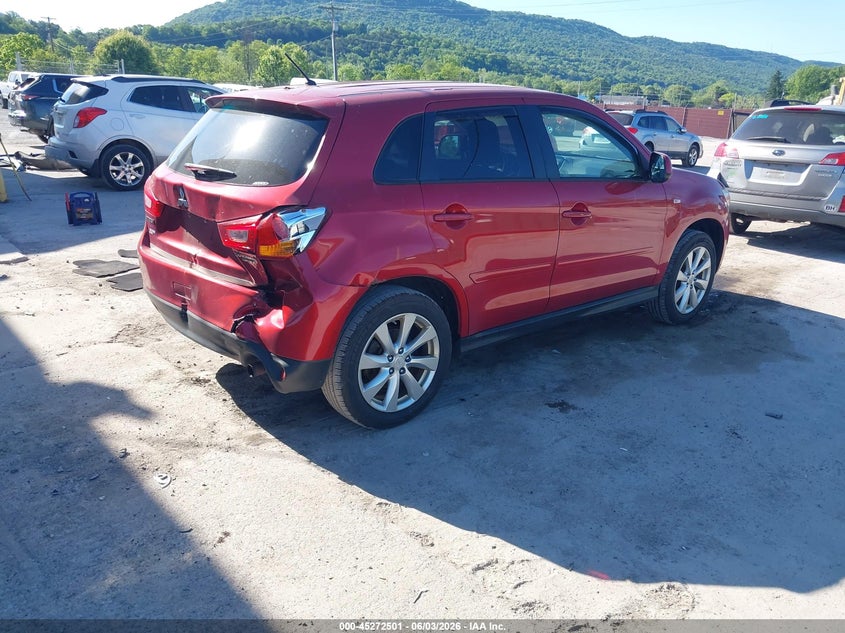 Vin: 4a4ar3au1fe031419, lot: 45770325, mitsubishi outlander sport es 20154