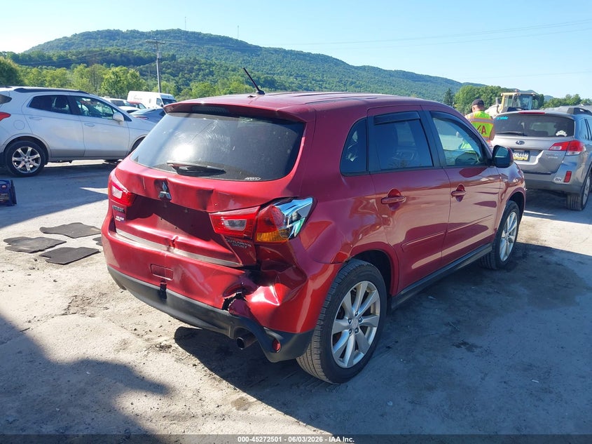 2015 Mitsubishi Outlander Sport Es VIN: 4A4AR3AU1FE031419 Lot: 45272501