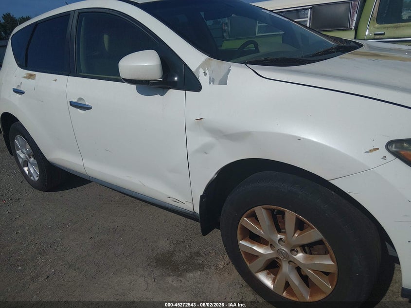 2013 Nissan Murano S VIN: JN8AZ1MU1DW211468 Lot: 45272543