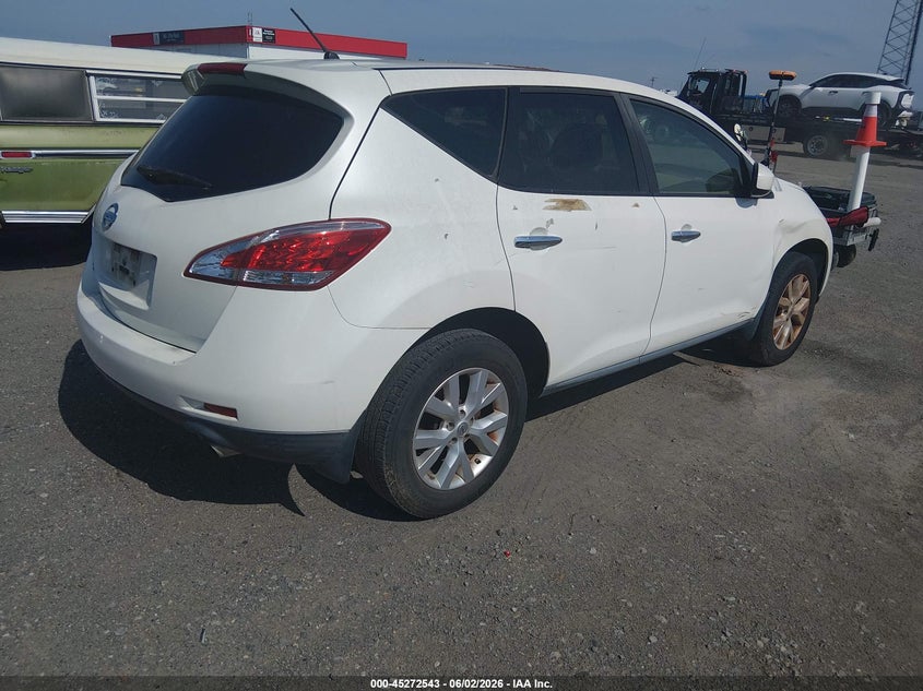 Vin: jn8az1mu1dw211468, lot: 45770367, nissan murano s 20134