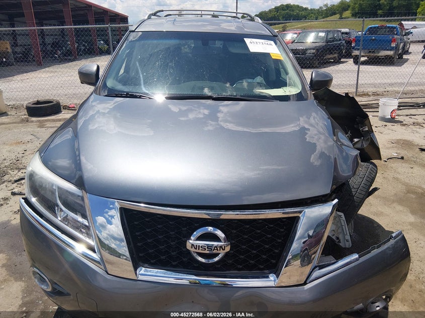 2015 Nissan Pathfinder Sl VIN: 5N1AR2MM8FC714531 Lot: 45272568
