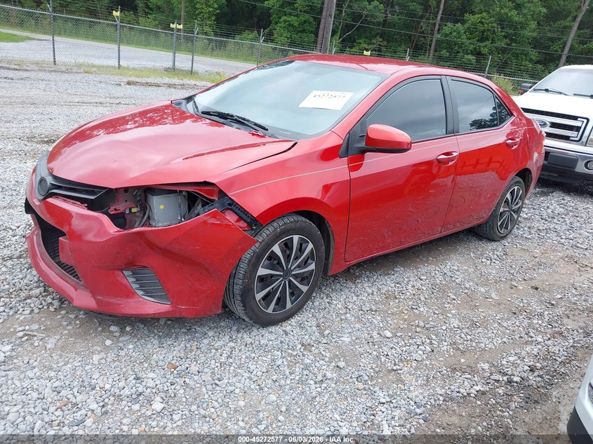 2016 TOYOTA COROLLA auction photo 2