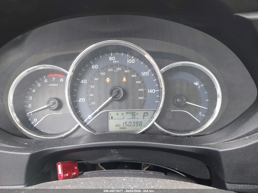 2016 TOYOTA COROLLA auction photo 7