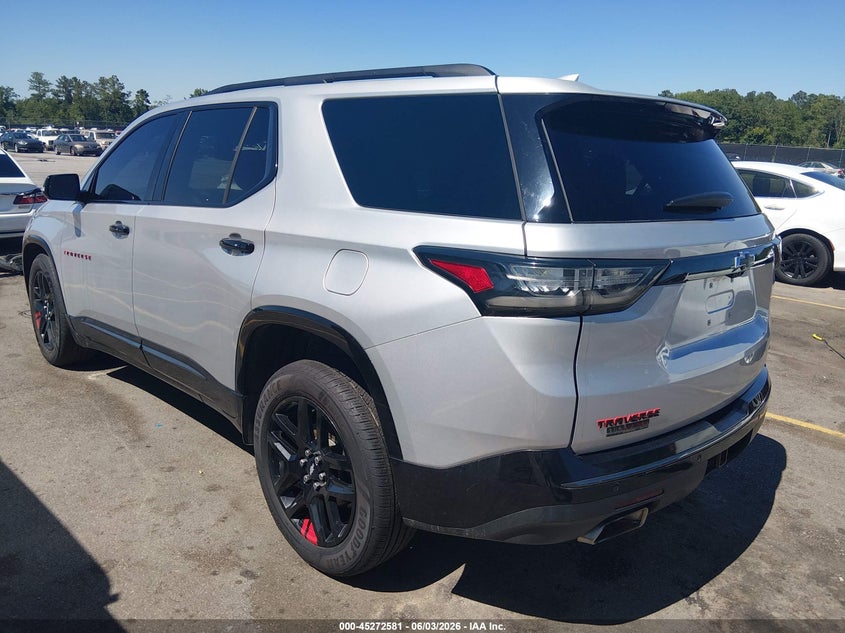Vin: 1gnevjkw5jj196308, lot: 45770405, chevrolet traverse premier 20183