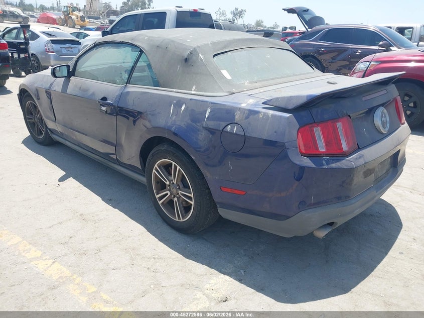Vin: 1zvbp8em6c5230483, lot: 45770410, ford mustang v6 premium 20123