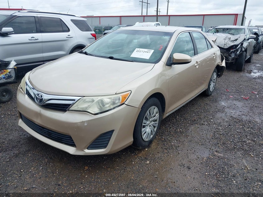 Vin: 4t4bf1fk5cr204040, lot: 45770421, toyota camry le 20122