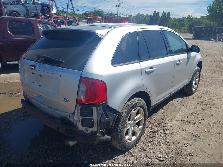 Vin: 2fmdk4jc2dbe35792, lot: 45770426, ford edge sel 20134