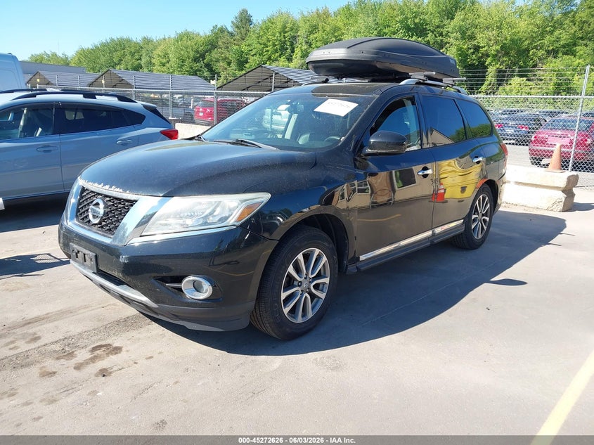 Vin: 5n1ar2mm6dc636523, lot: 45770450, nissan pathfinder sl 20132