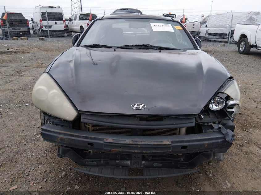 2008 Hyundai Tiburon Gs VIN: KMHHM66D88U296227 Lot: 45272683