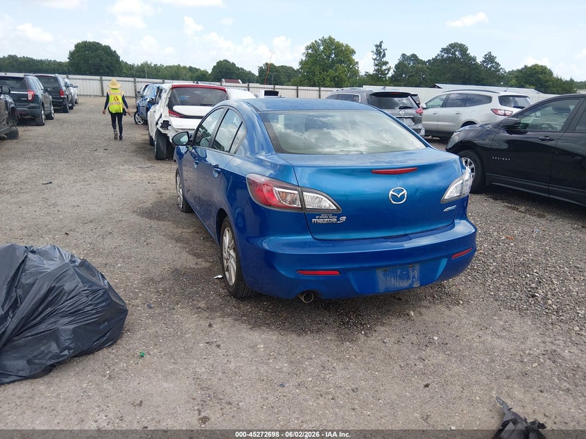 Vin: jm1bl1v71c1686558, lot: 45770522, mazda mazda3 i touring 20123