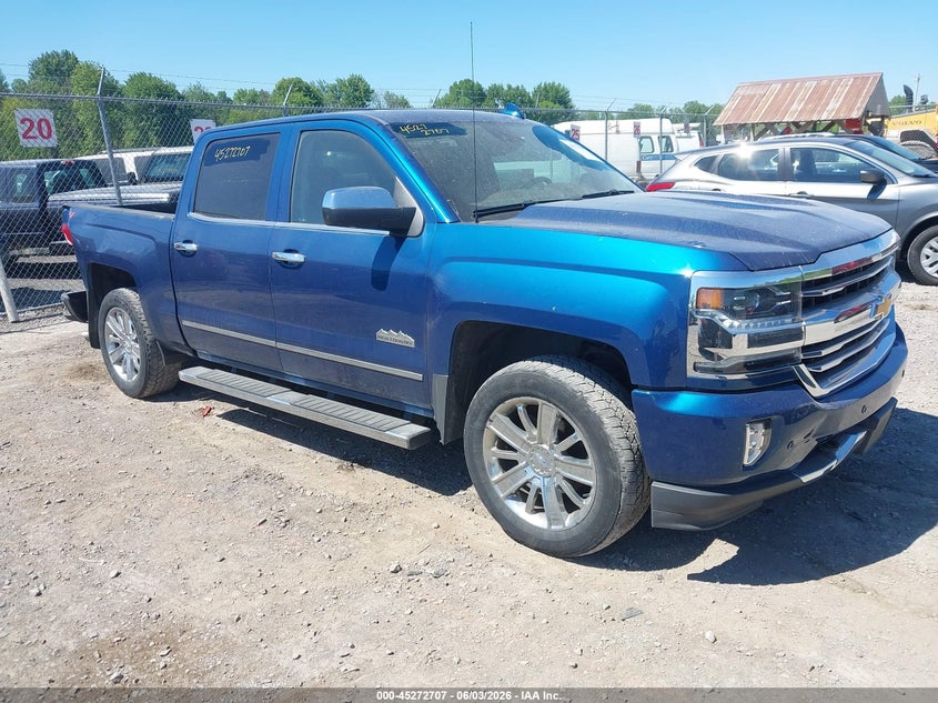 Vin: 3gcuktec0jg257401, lot: 45770531, chevrolet silverado 1500 high country 20181