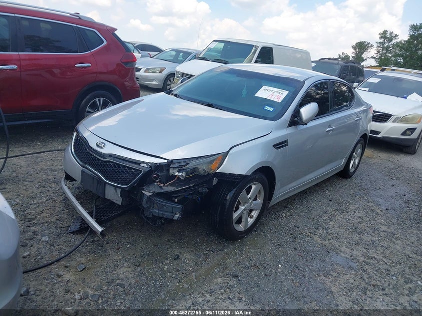 2014 Kia Optima Lx 5XXGM4A70EG329941 photo 1
