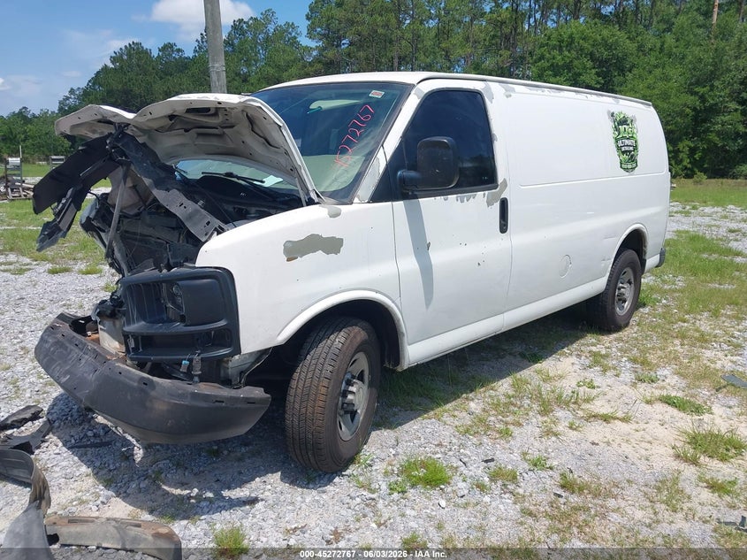 2008 Chevrolet Express Work Van 1GCGG25C481138493 photo 1