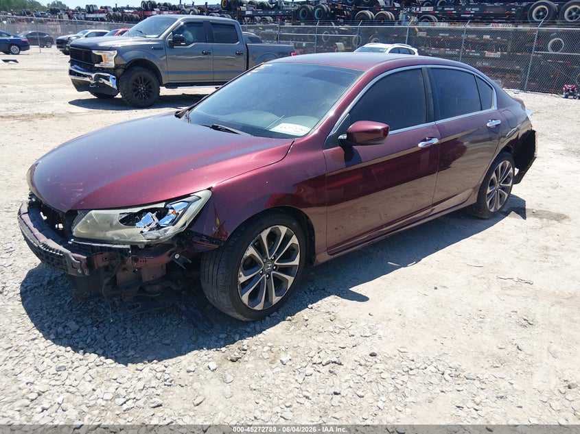 2015 Honda Accord Sport 1HGCR2F52FA049657 photo 1