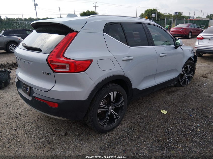 Vin: yv4162ul2m2577851, lot: 45770617, volvo xc40 t5 inscription 20214