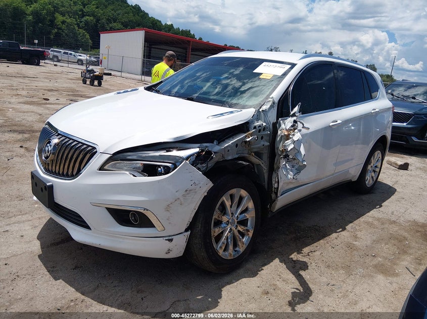 Vin: lrbfxdsa0hd177654, lot: 45770623, buick envision essence 20172
