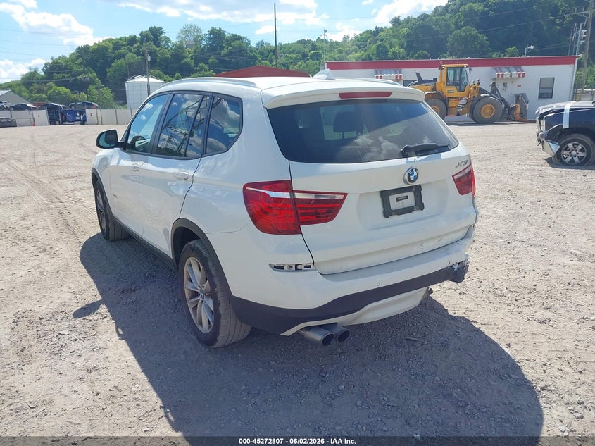 Vin: 5uxwx9c5xg0d73270, lot: 45770631, bmw x3 xdrive28i 20163