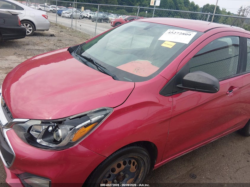 2020 Chevrolet Spark Fwd Ls Automatic VIN: KL8CB6SA2LC402534 Lot: 45272809