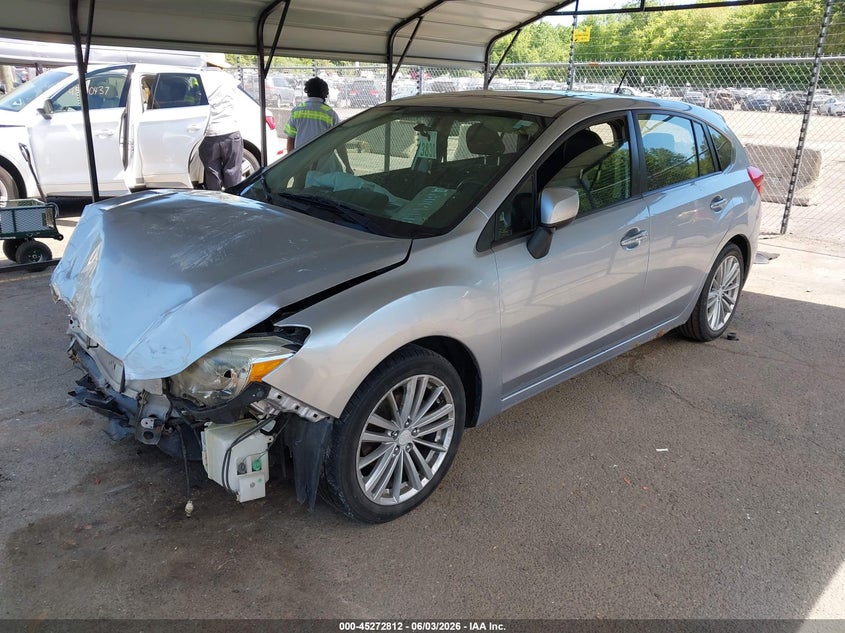 Vin: jf1gpah68ch229174, lot: 45770635, subaru impreza 2.0i limited 20122