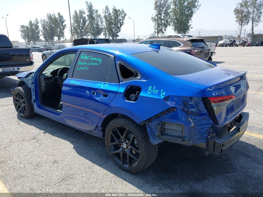 2024 HONDA CIVIC auction photo 3