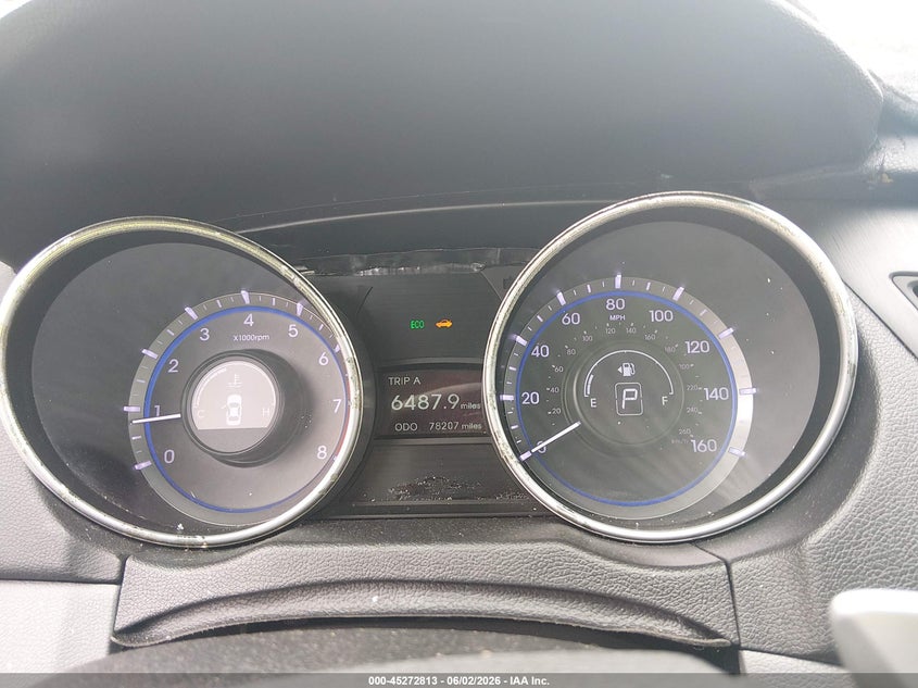 2012 HYUNDAI SONATA auction photo 7