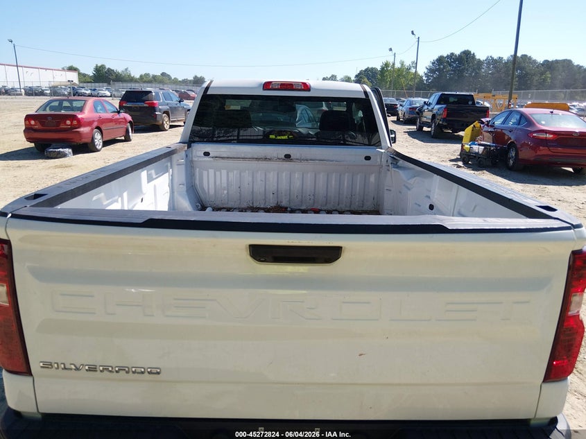 2022 Chevrolet Silverado 1500 2Wd Long Bed Wt VIN: 3GCNAAEK1NG630101 Lot: 45272824