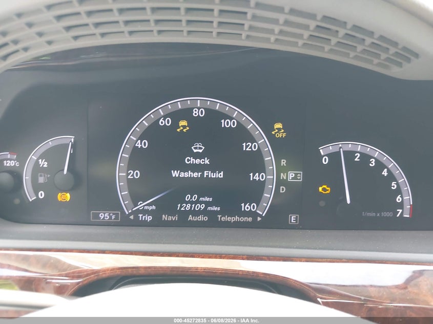 2013 Mercedes-Benz S 550 VIN: WDDNG7DB6DA513734 Lot: 45272835