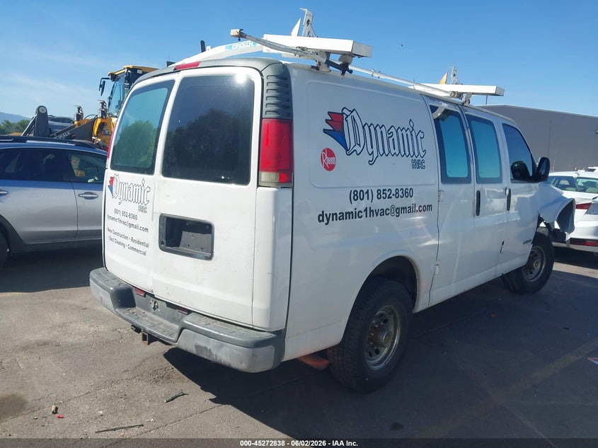 1998 CHEVROLET VAN VAN 4.3L V-6 200HP
