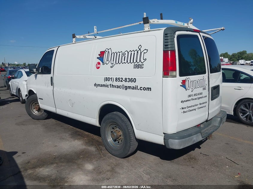 1998 CHEVROLET CHEVY VAN auction photo 3